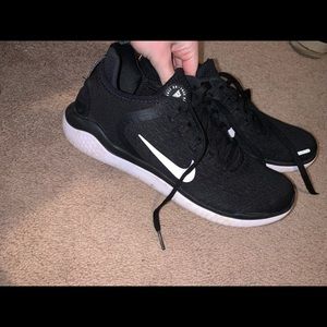 Nike free run training shoes